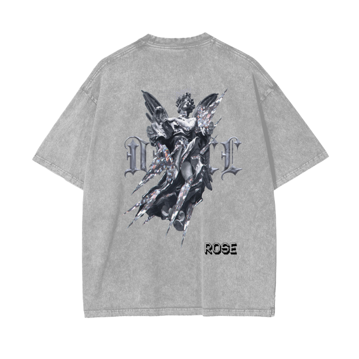 Acid Wash Oversize T-Shirt - 250 GSM