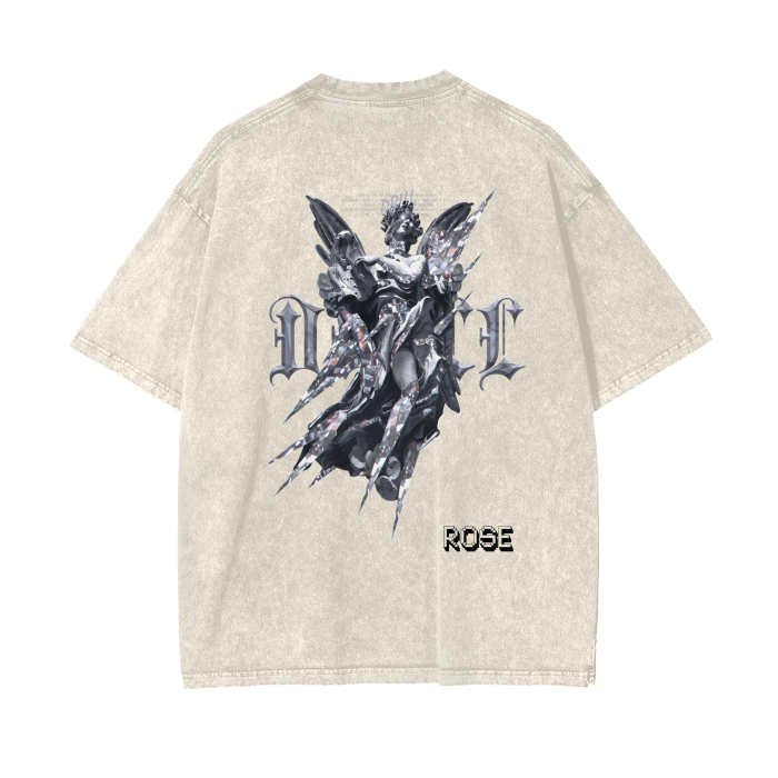 Acid Wash Oversize T-Shirt - 250 GSM